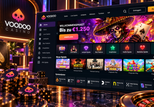 Неоновая роскошь Voodoo Casino